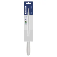 Chaira Tramontina Premium com Haste em Aço Carbono Revestida com Cromo-Duro e Cabo de Polipropileno Branco 8"