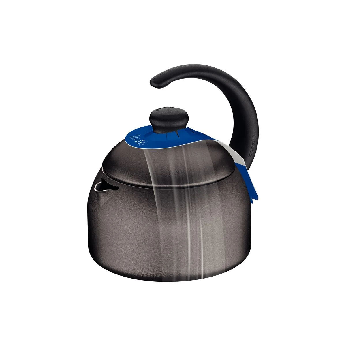Chaleira Tramontina Paris em Alumínio com Revestimento Antiaderente Starflon Max Grafite 1,9 L