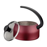 Chaleira Tramontina em Alumínio com Revestimento Interno e Externo Antiaderente Starflon Max Vermelho 1,9 L