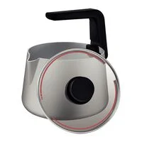 Chaleira Tramontina em Alumínio com Revestimento Interno e Externo Starflon Max Off-white 2,3 L