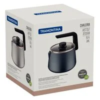 Chaleira Tramontina em Alumínio com Revestimento Interno e Externo Starflon Max Off-white 2,3 L