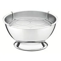 Champanheira Tramontina Service em Aço Inox com Suporte para 4 Garrafas 36 cm 12,4 L