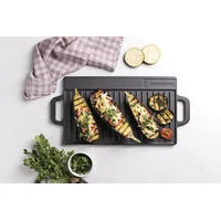 Chapa Retangular Tramontina Fargo em Ferro Fundido com Acabamento Pre-Seasoned 37 cm 2,3 L