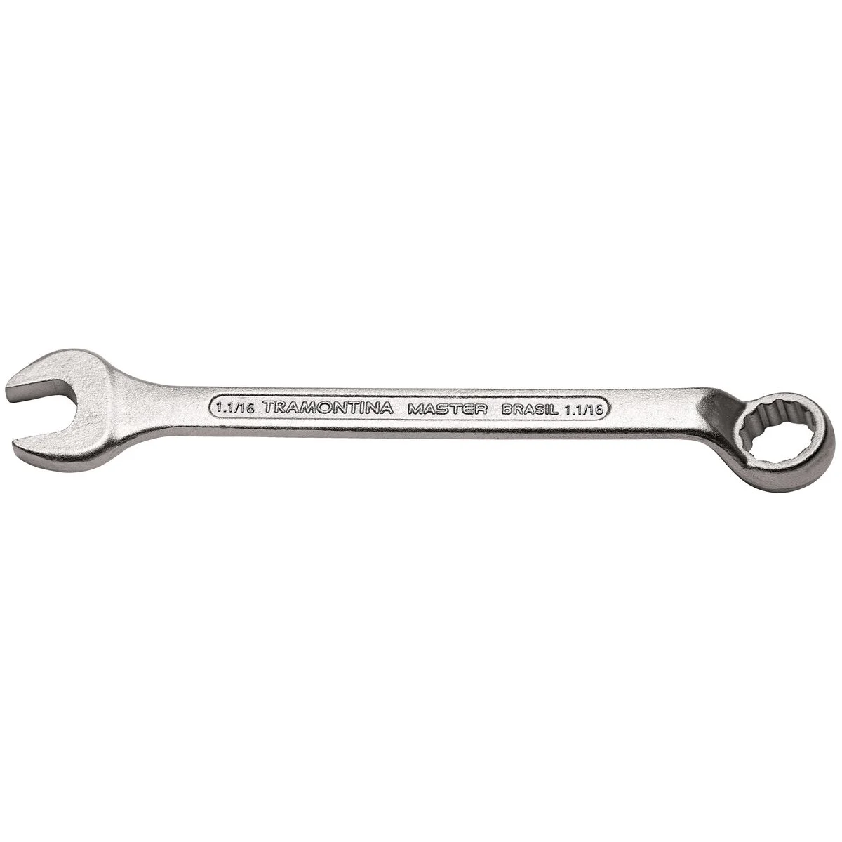 Chave Combinada 1.1/16" com Pescoço Tramontina MASTER com Corpo Forjado em Aço Especial Cromado