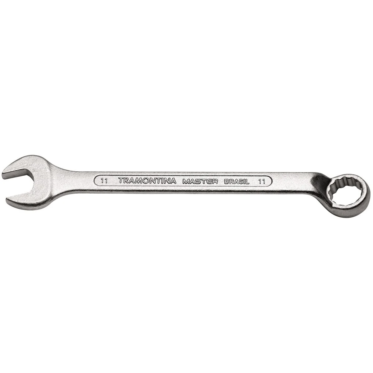 Chave Combinada 11 mm com Pescoço Tramontina MASTER com Corpo Forjado em Aço Especial Cromado