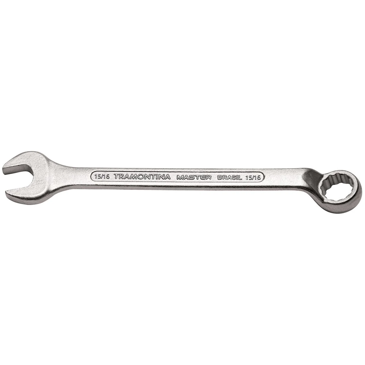 Chave Combinada 15/16" com Pescoço Tramontina MASTER com Corpo Forjado em Aço Especial Cromado