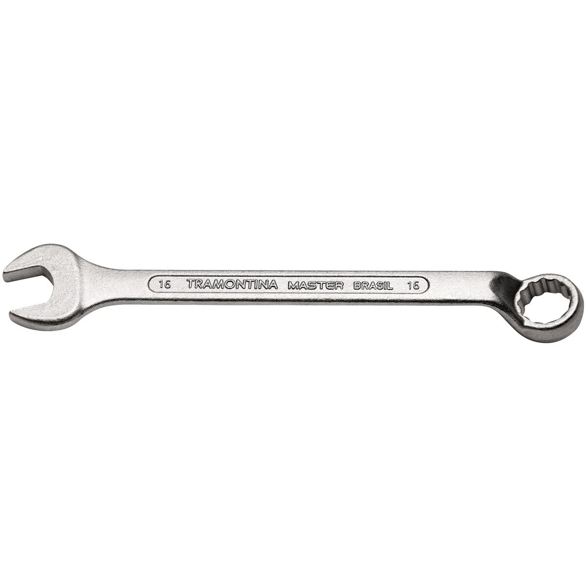 Chave Combinada 16 mm com Pescoço Tramontina MASTER com Corpo Forjado em Aço Especial Cromado