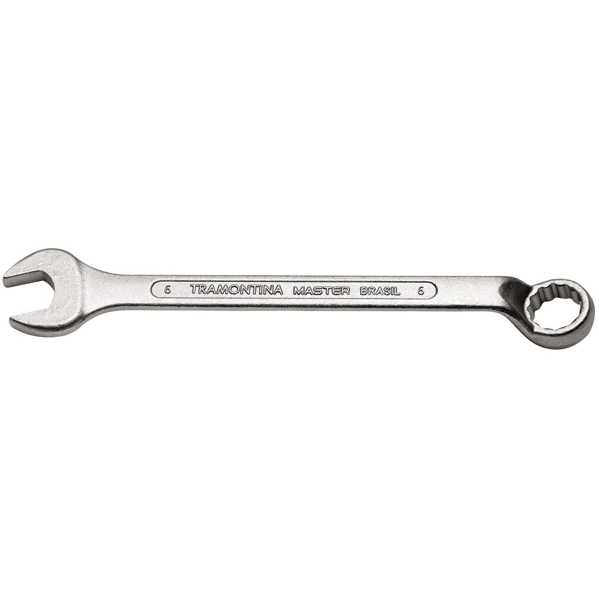 Chave Combinada 6 mm com Pescoço Tramontina MASTER com Corpo Forjado em Aço Especial Cromado