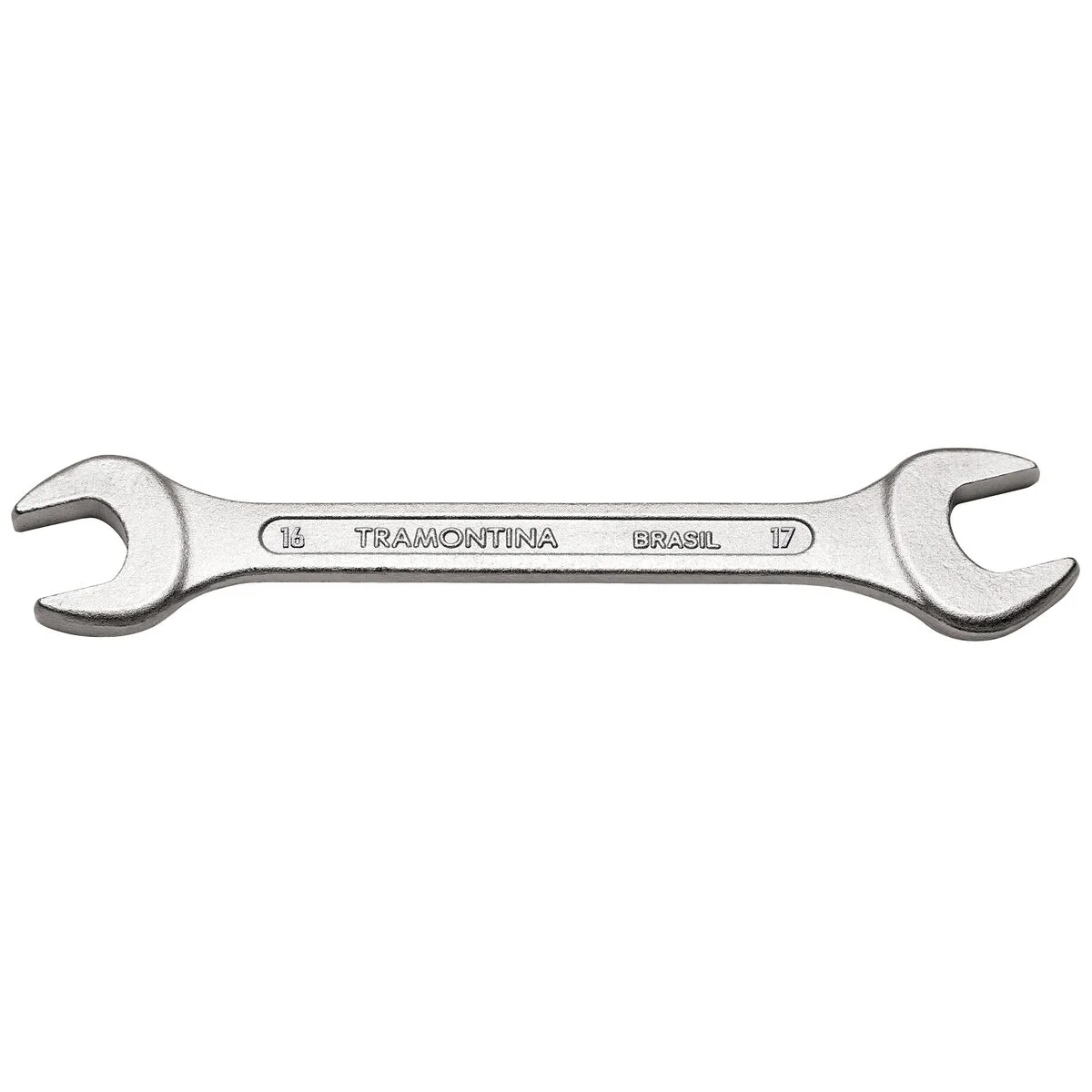 Chave Fixa 16x17 mm Tramontina Basic com Corpo em Aço Especial Cromado