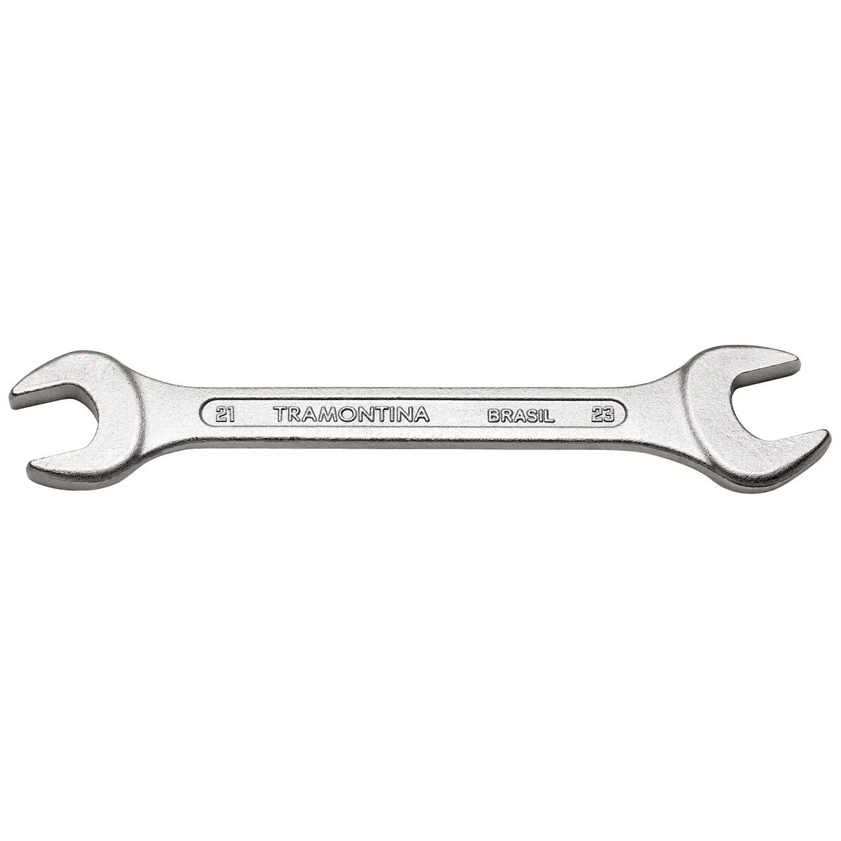 Chave Fixa 21x23 mm Tramontina Basic com Corpo em Aço Especial Cromado