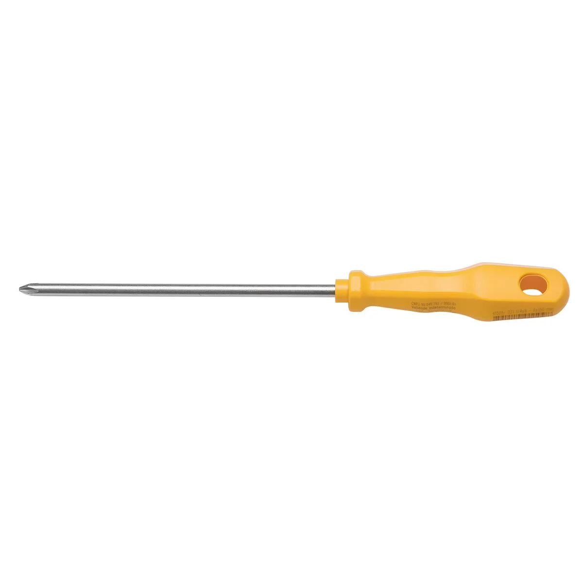 Chave de Fenda Tramontina MASTER Yellow com Ponta Cruzada 1/4x6"