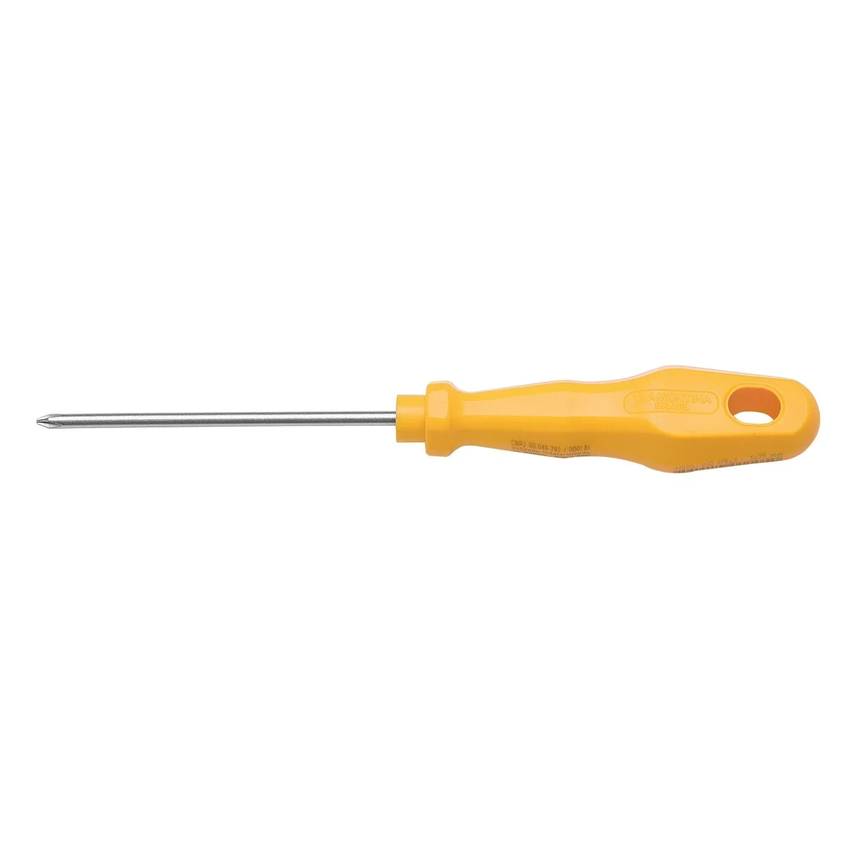 Chave de Fenda Tramontina MASTER Yellow com Ponta Cruzada 1/8x3"