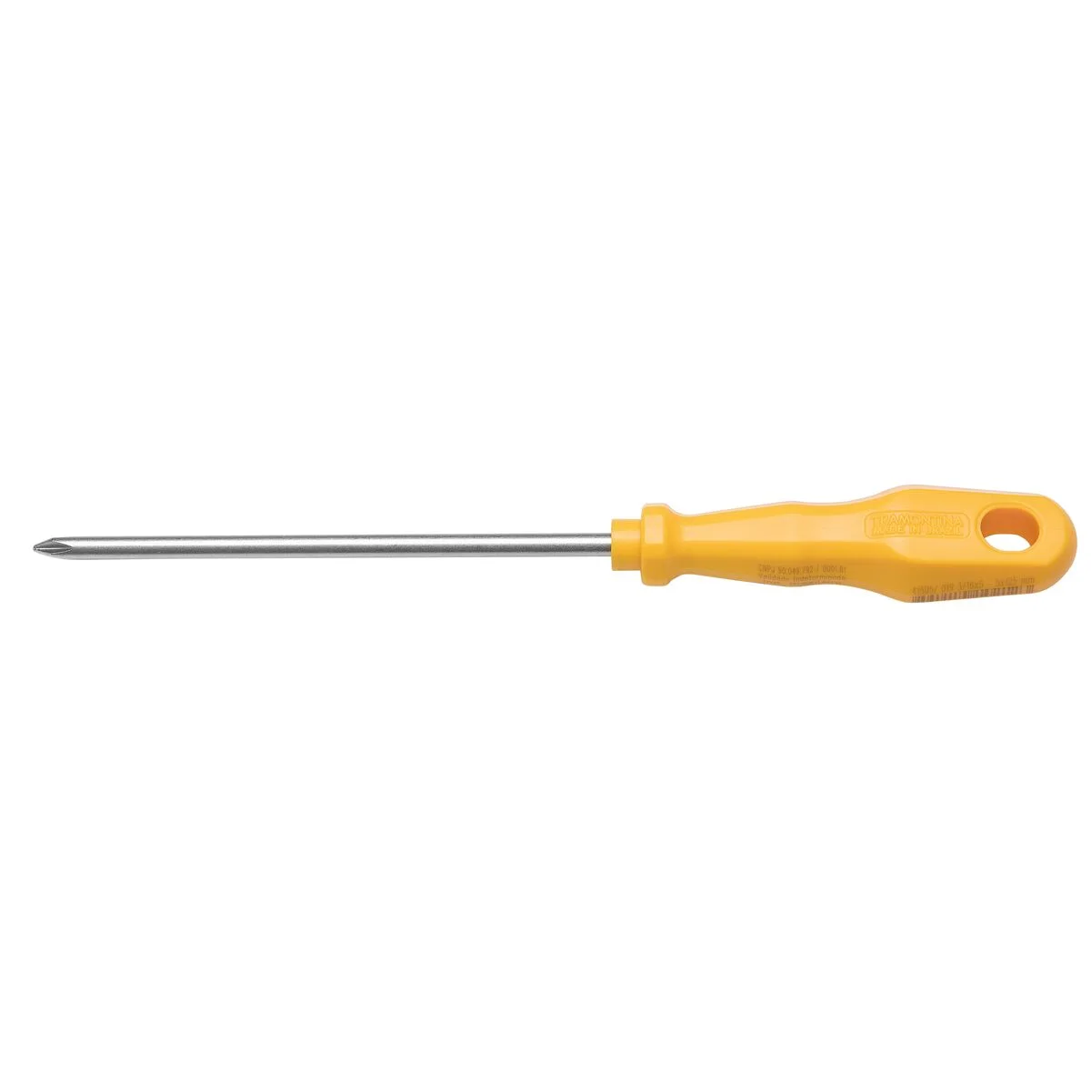 Chave de Fenda Tramontina MASTER Yellow com Ponta Cruzada 3/16x5"