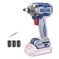 Chave de Impacto 1/2" e 1/4" 20V 230 N.m Brushless Tramontina by Total - Sem bateria e Carregador