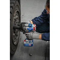 Chave de Impacto 3/4" (19 mm) 20V 1350 N.m Brushless Tramontina by Total - Com 2 Baterias 20V de 5,0Ah, Carregador e Maleta