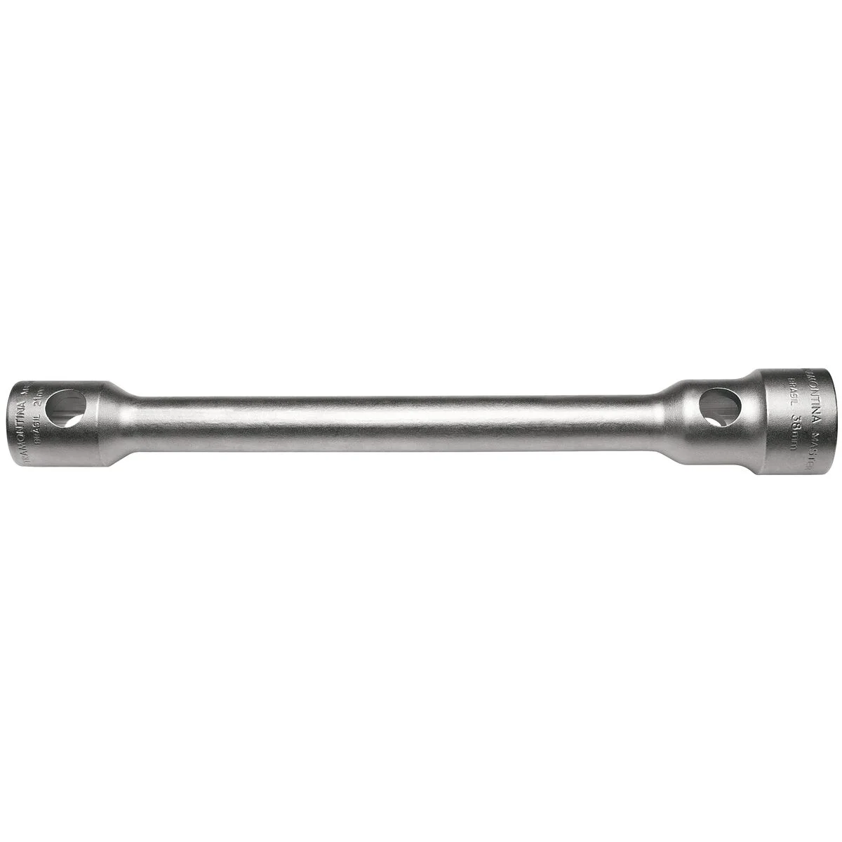 Chave de Roda 24x27 mm Tramontina MASTER com Corpo Forjado em Aço Especial Cromado com Furo para Manípulo