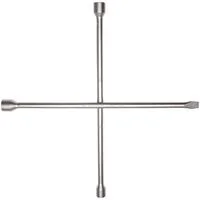 Chave de Roda Tipo Cruz Tramontina MASTER com Corpo Forjado em Aço Especial 17x19x21 mm com Espátula