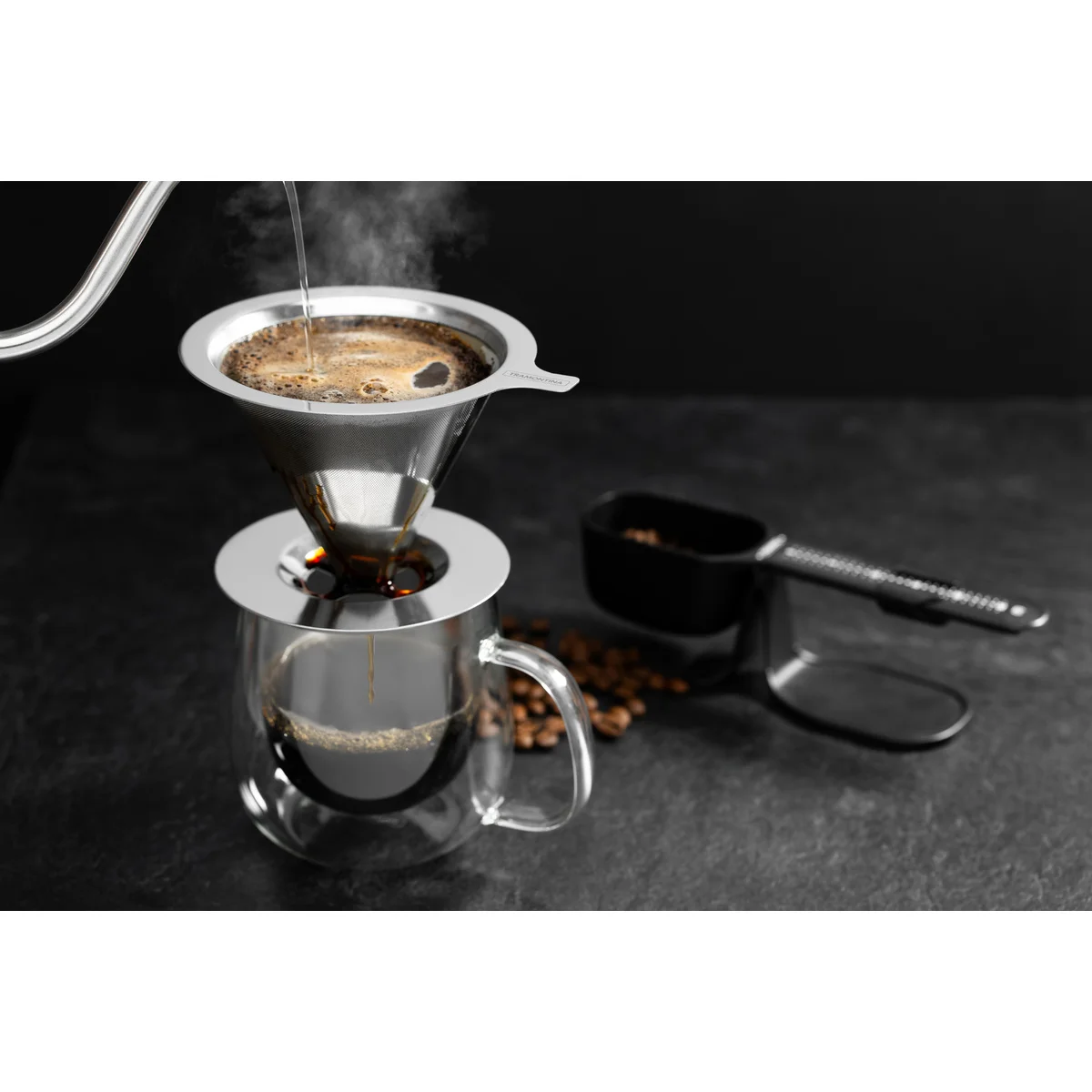 Coador de Café Tramontina em Aço Inox