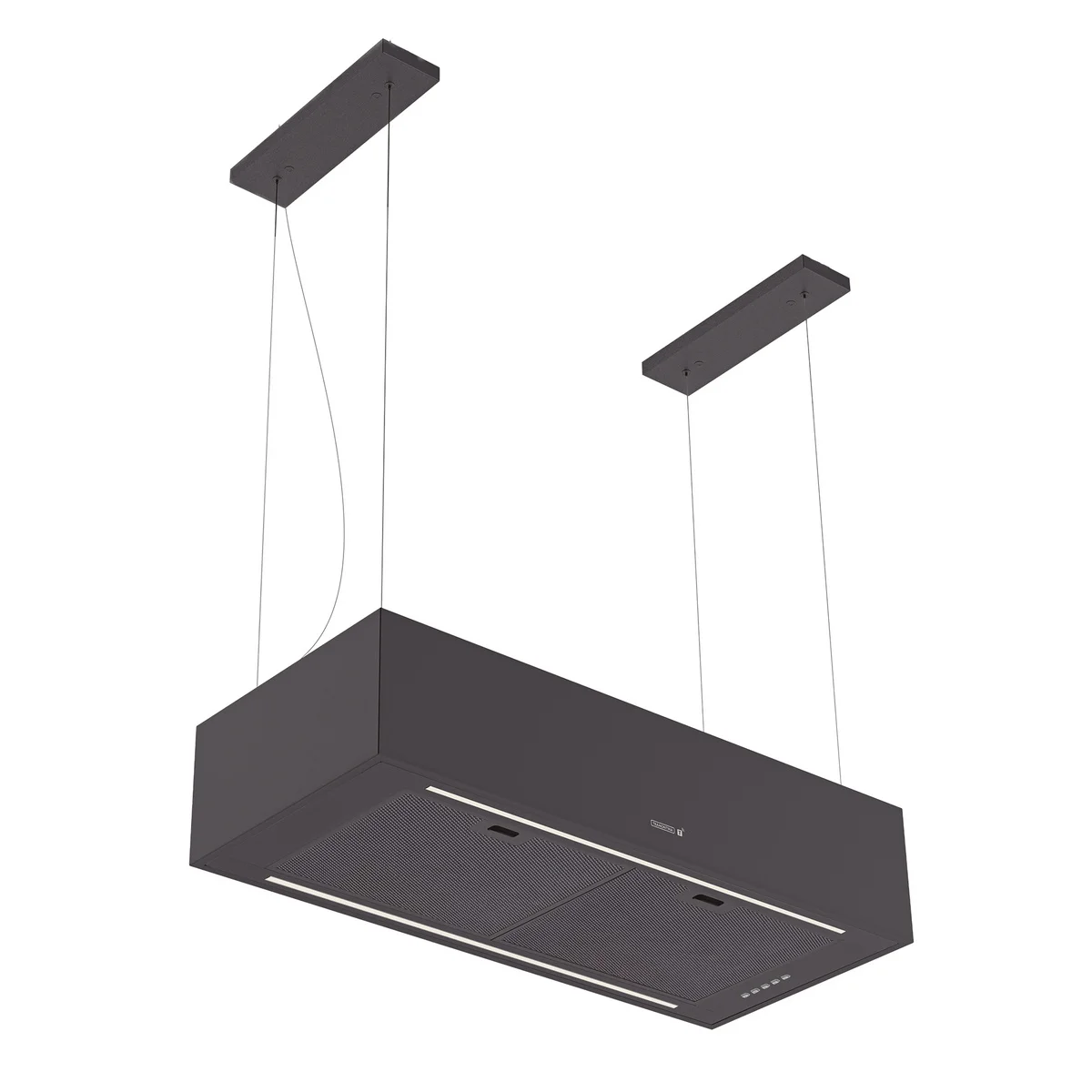 Coifa de Ilha Tramontina Cube Slim Isla Black Silent T smart 90
