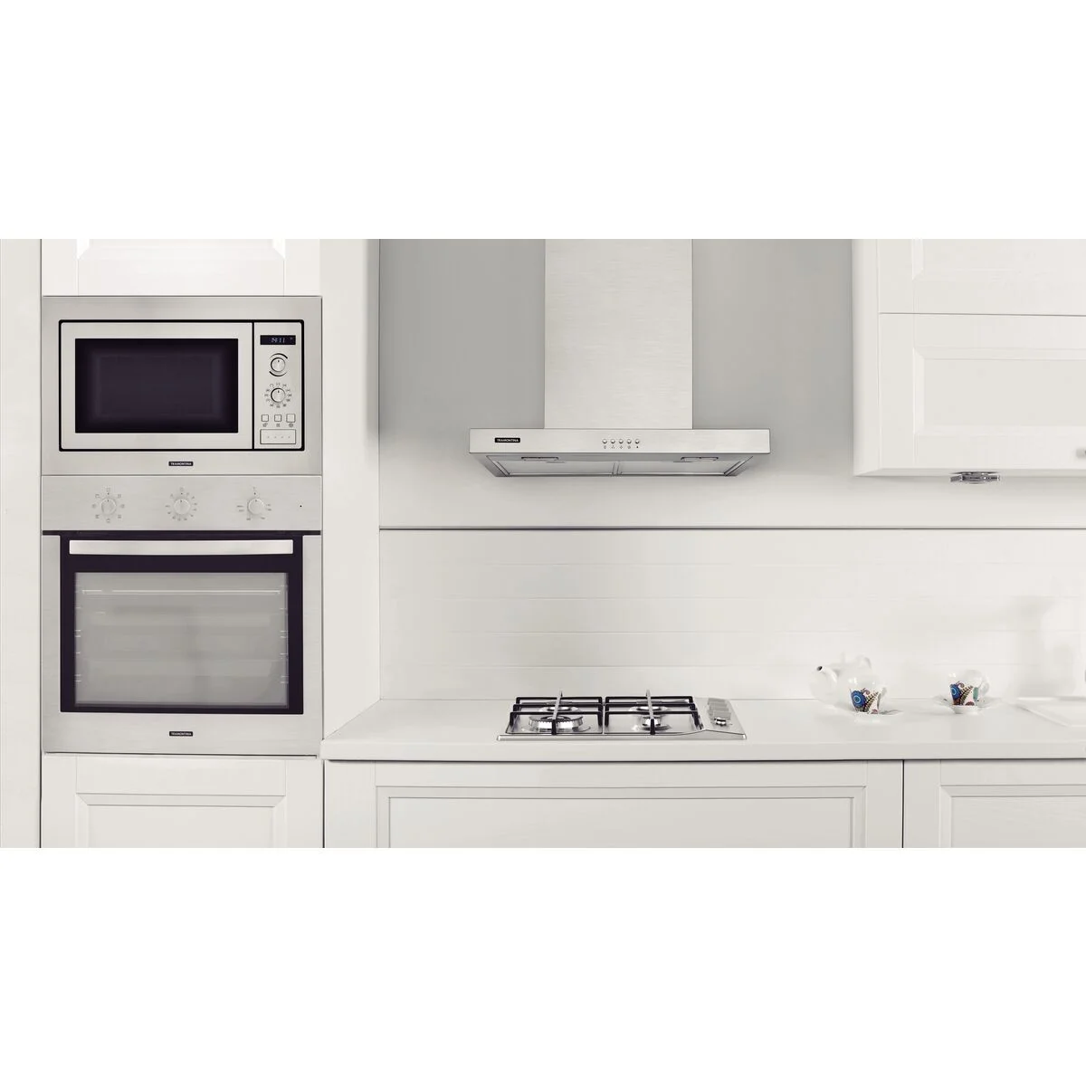 Coifa de Parede Tramontina New Dritta Wall 60 em Aço Inox 60 cm 220 V