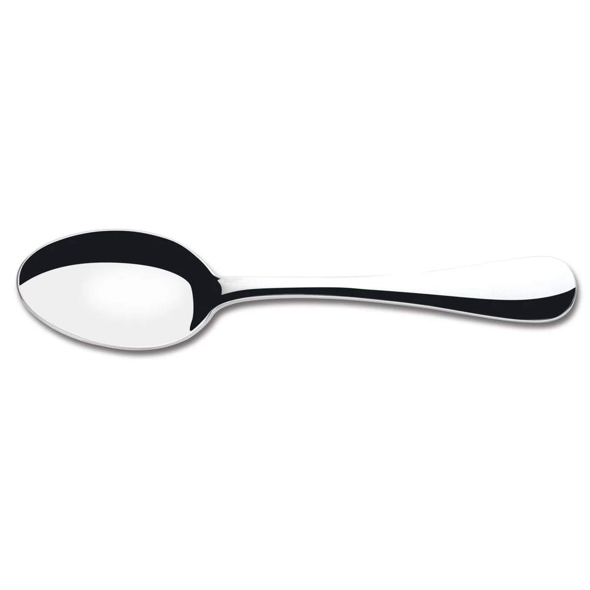 Colher Média Tramontina Classic Em Aço Inox Acabamento Alto Brilho