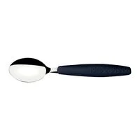 Colher de Mesa Inclusivo Tramontina ForAll com Lâmina em Aço Inox e Cabo em Polipropileno Cinza