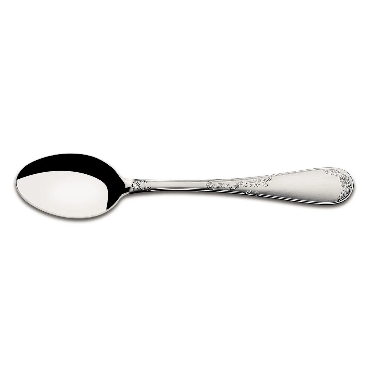 Colher para Café Tramontina Renascença em Aço Inox com Acabamento Brilho e Fosco