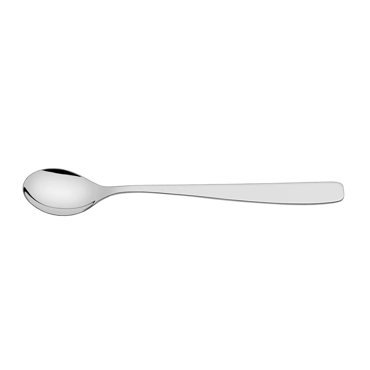 Colher para Refresco Tramontina Cosmos em Aço Inox com Acabamento Brilho e Fosco