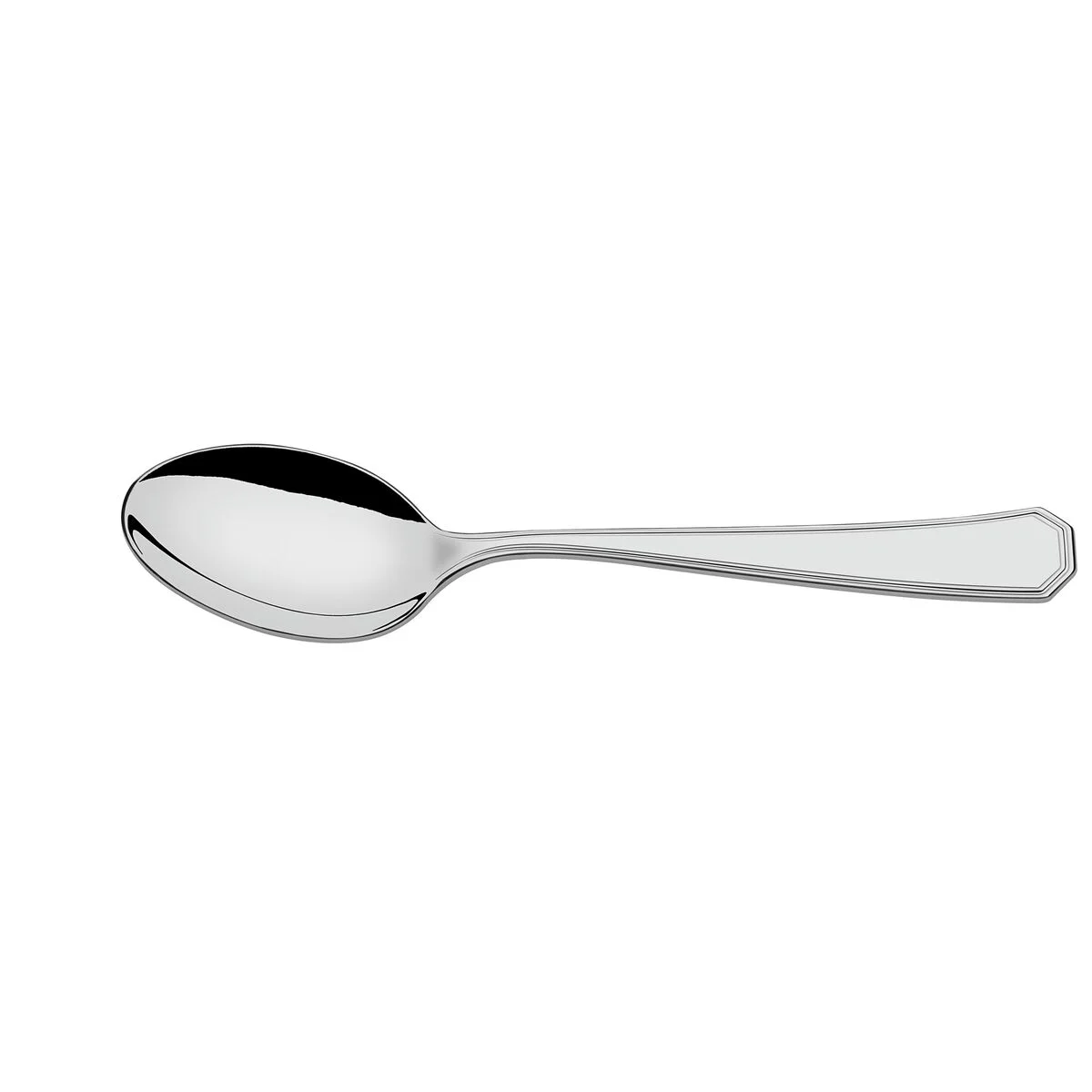 Colher para Sobremesa Tramontina Sonata em Aço Inox com Acabamento Brilho