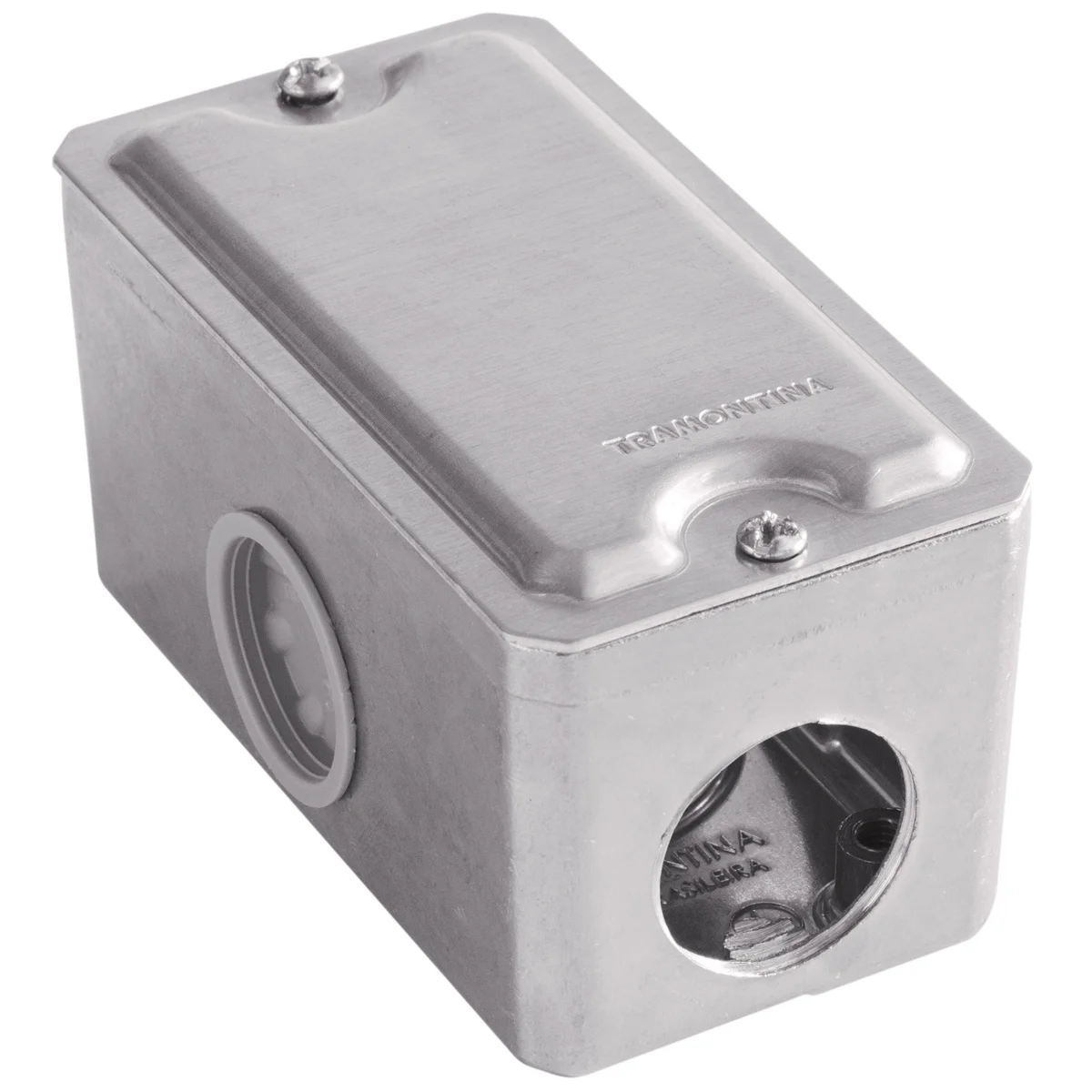 Condulete Múltiplo Tramontina Flexor X 3/4 com Tampa e Tampão