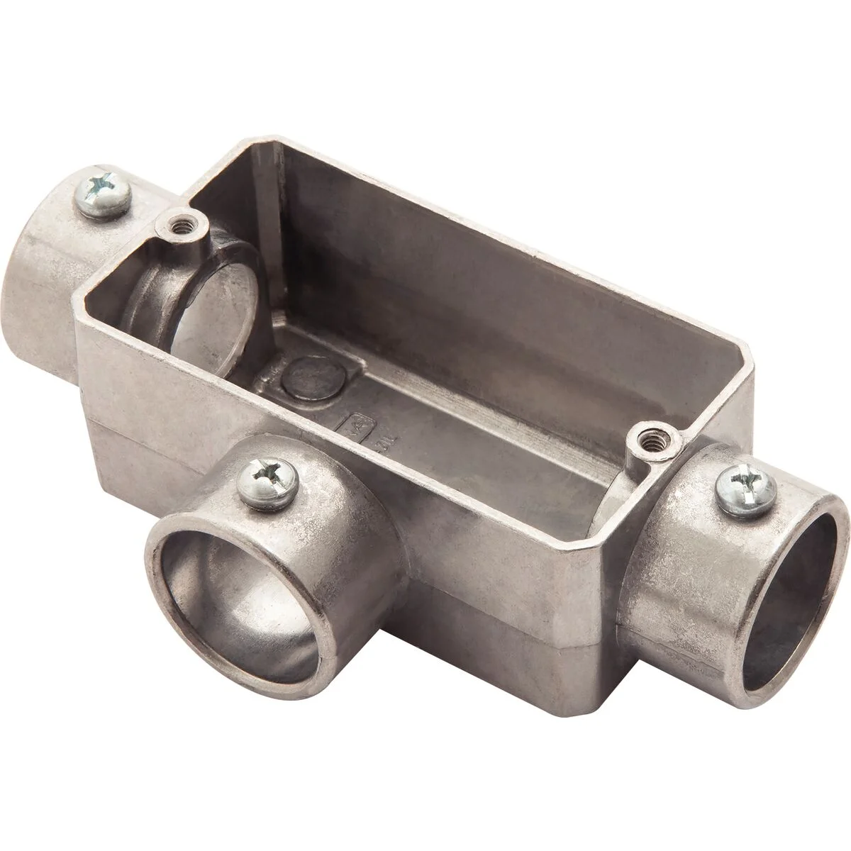 Condulete Tipo T 3/4" Fixo Tramontina sem Tampa sem Rosca e sem Pintura