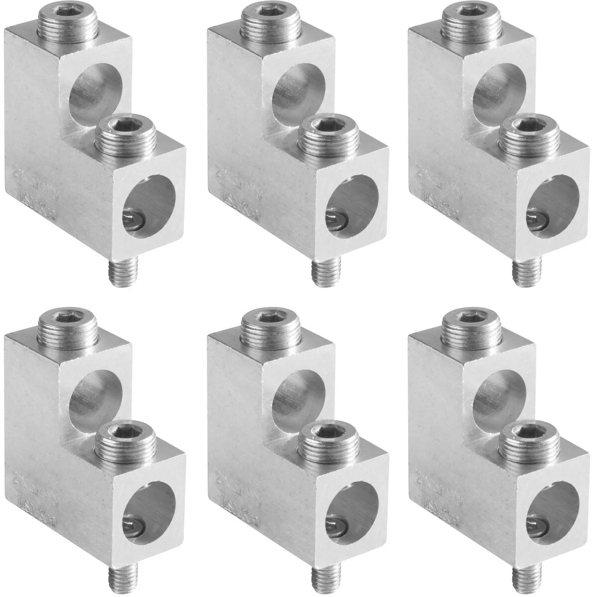 Conector Duplo para Disjuntor Caixa Moldada Tramontina Frame 400/630S - 6 Peças
