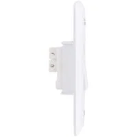 Conjunto 4x2 com 1 Interruptor Bipolar Simples 10 A 250 V Tramontina Lux2 Branco