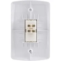 Conjunto 4x2 com 1 Interruptor Bipolar Simples 10 A 250 V Tramontina Lux2 Branco
