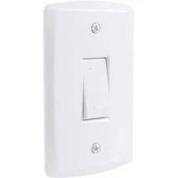 Conjunto 4x2 com 1 Interruptor Paralelo 10 A 250 V Tramontina Lux2 Branco
