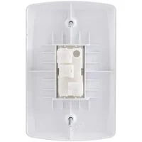 Conjunto 4x2 com 1 Interruptor Paralelo 10 A 250 V Tramontina Lux2 Branco