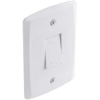 Conjunto 4x2 com 1 Interruptor Paralelo 10 A 250 V Tramontina Lux2 Branco