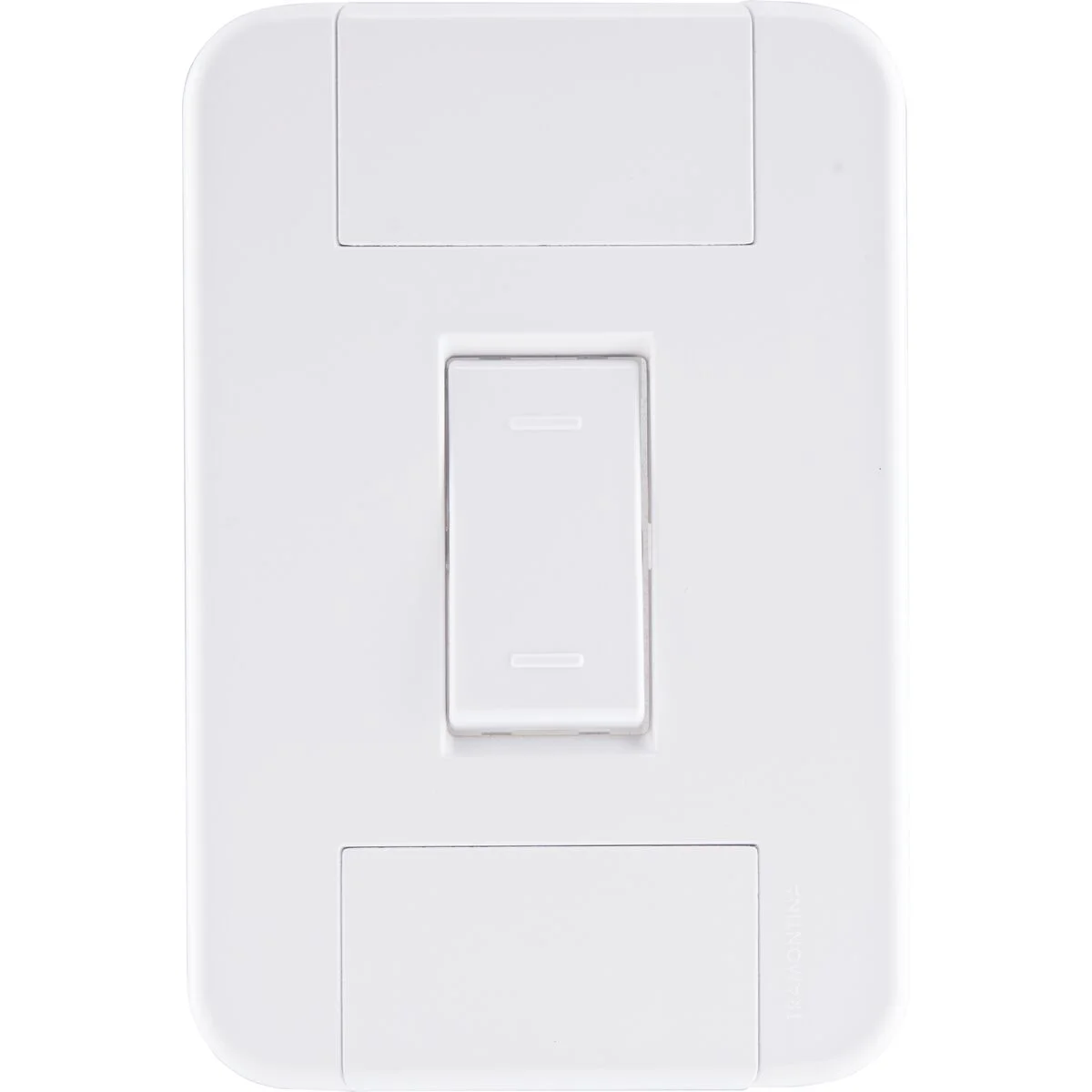 Conjunto 4x2 com 1 Interruptor Paralelo 10 A 250 V Tramontina Tablet Branco