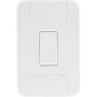 Conjunto 4x2 com 1 Interruptor Paralelo 10 A 250 V Tramontina Tablet Branco