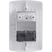 Conjunto 4x2 com 1 Interruptor Paralelo 10 A 250 V e 1 Tomada 2P+T 10 A 250 V Tramontina Lux2 Branco
