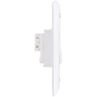 Conjunto 4x2 com 1 Interruptor Simples 10 A 250 V Tramontina Lux2 Branco