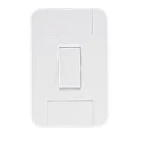 Conjunto 4x2 com 1 Interruptor Simples 10 A 250 V Tramontina Tablet Branco 12 unidades