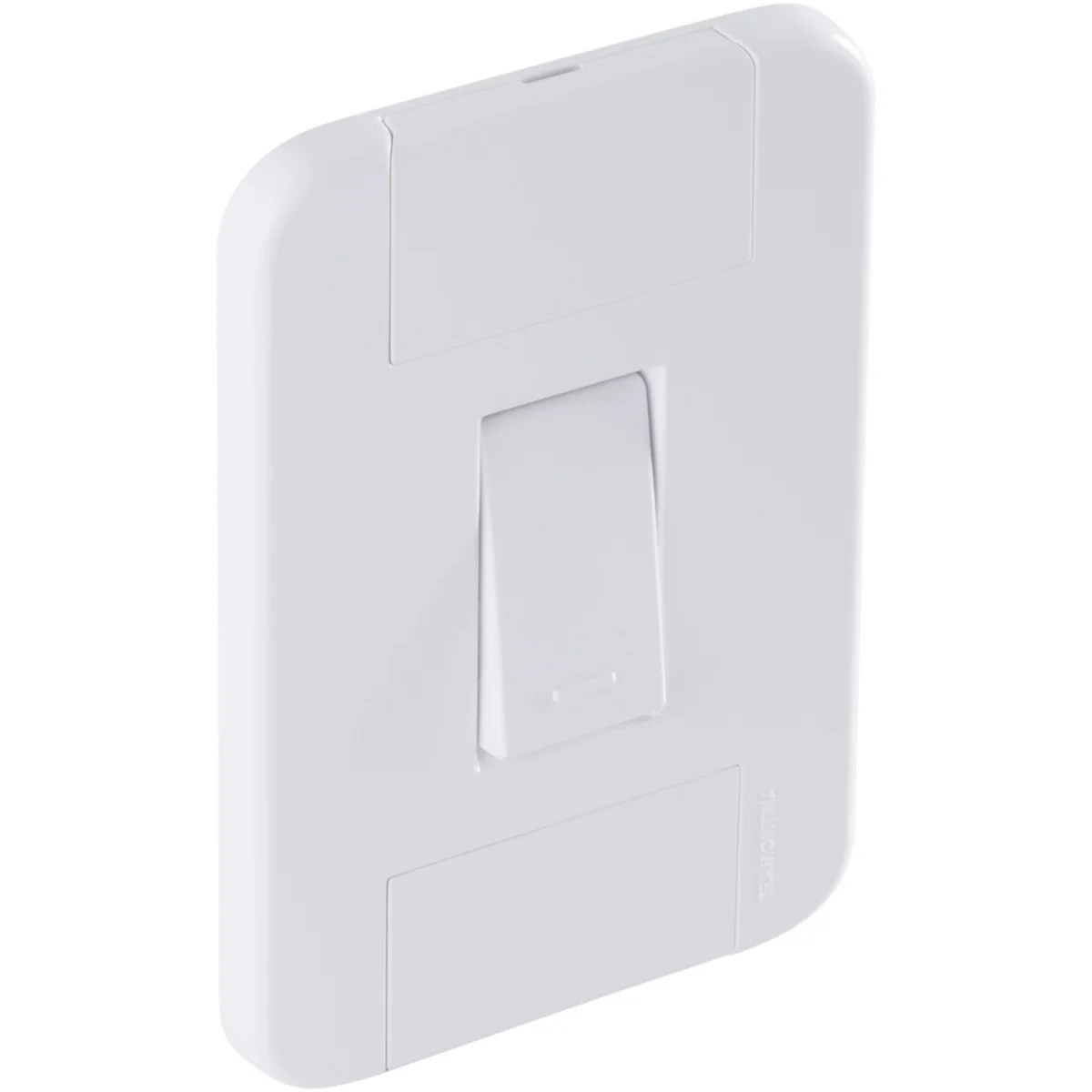 Conjunto 4x2 com 1 Interruptor Simples 10 A 250 V Tramontina Tablet Branco