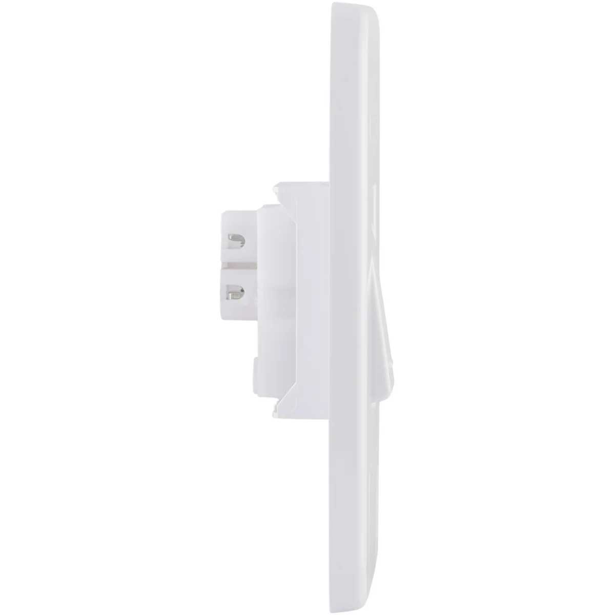 Conjunto 4x2 com 1 Interruptor Simples 10 A 250 V Tramontina Tablet Branco