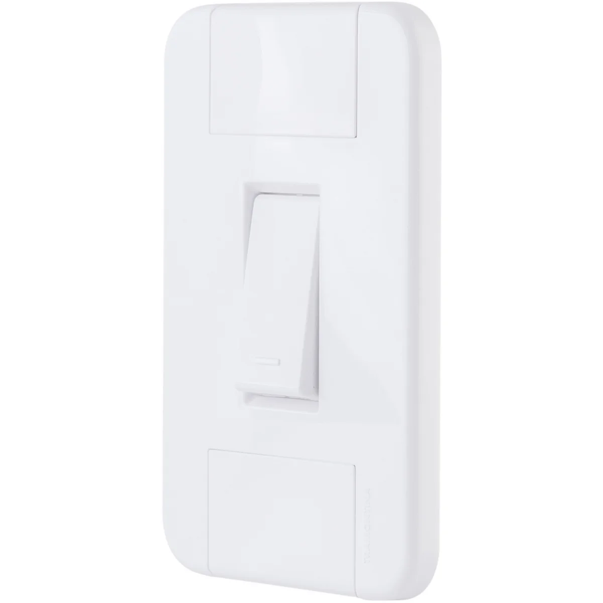 Conjunto 4x2 com 1 Interruptor Simples 10 A 250 V Tramontina Tablet Branco