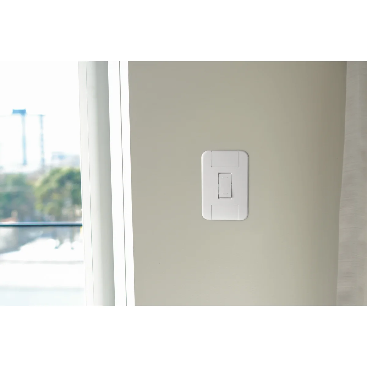Conjunto 4x2 com 1 Interruptor Simples 10 A 250 V Tramontina Tablet Branco