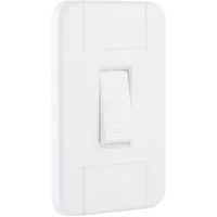 Conjunto 4x2 com 1 Interruptor Simples 10 A 250 V Tramontina Tablet Branco