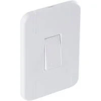Conjunto 4x2 com 1 Interruptor Simples 10 A 250 V Tramontina Tablet Branco