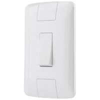 Conjunto 4x2 com 1 Pulsador Campainha Tramontina Aria 6 A 250 V Branco