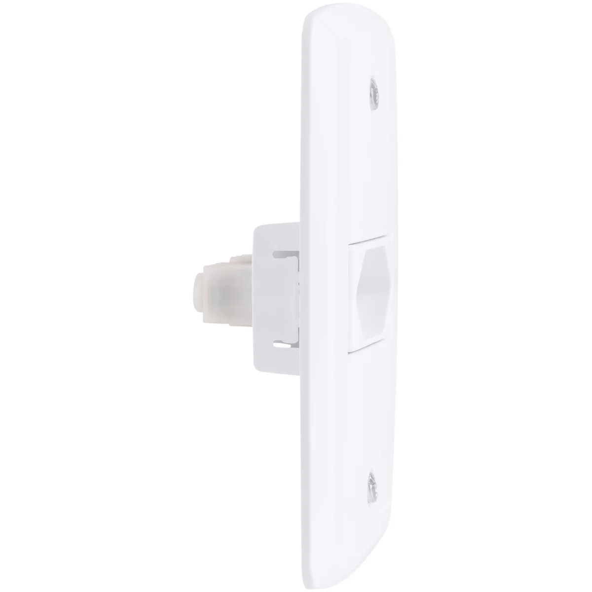 Conjunto 4x2 com 1 Tomada 2P+T 10 A 250 V Tramontina Lux2 Branco
